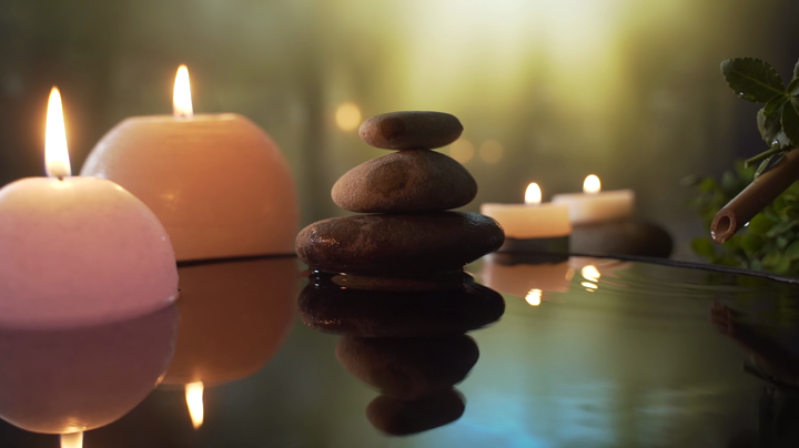 Serene spa wellness scene representing the Time After Time Journeys philosophy